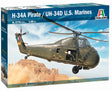 Italeri H-34A Pirate / UH-34 D helikopter - 1:48