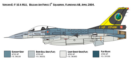 Italeri F-16 Fighting Falcon - 1:48