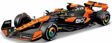 Burago F1 McLaren MCL38 2024 med Helmet Norris 1:24