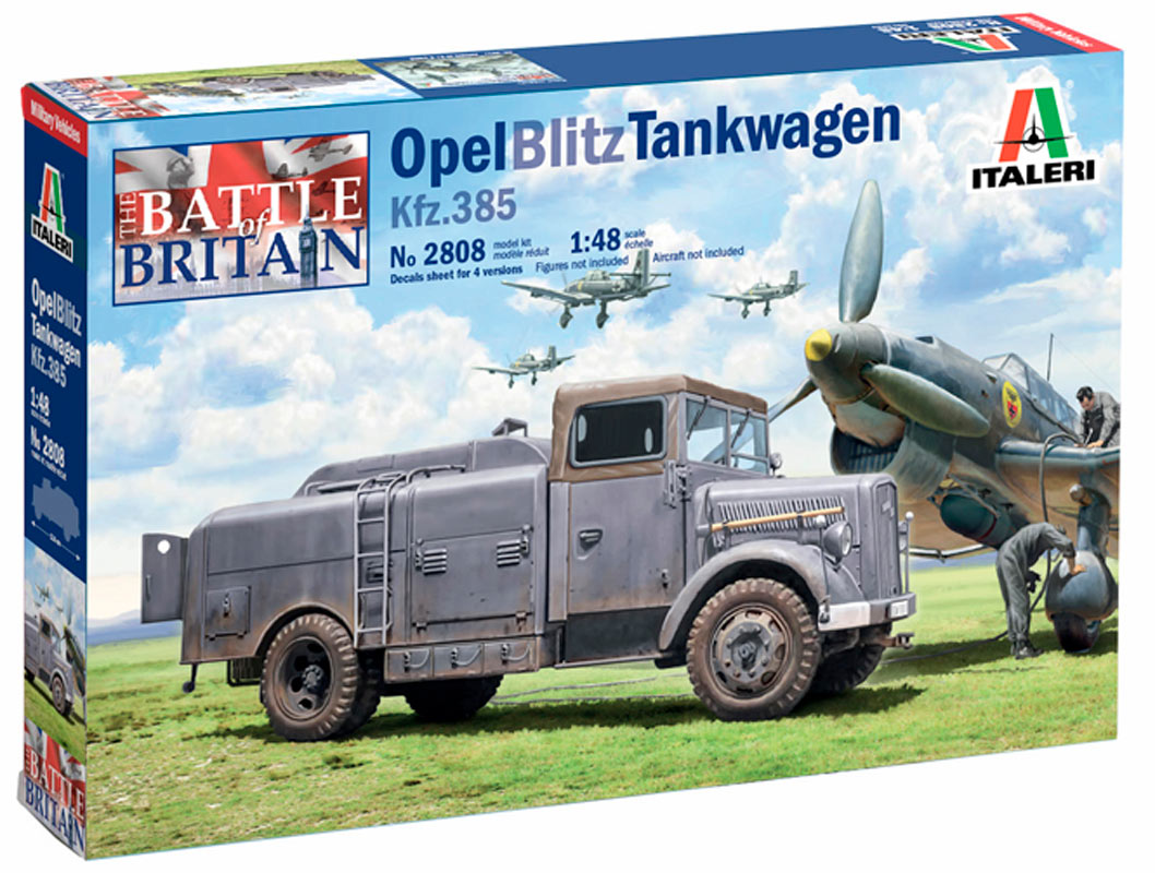 Italeri Tysk Opel Blitz Tankvogn - 1:48