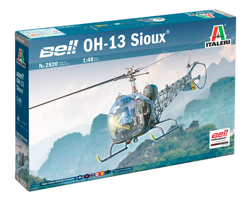 Italeri 1:48 OH-13 Sioux - Modelhelikopter