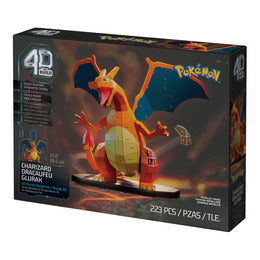 Pokémon 4D Build Charizard, 3D Puslespil & Byggesæt - 223 dele