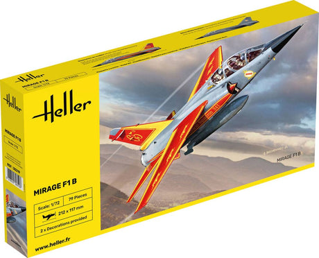 Heller Mirage F1 jagerfly - 1:72