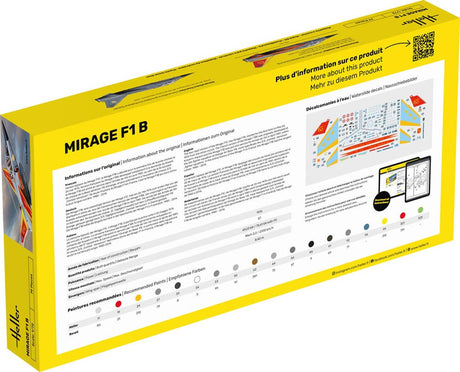 Heller Mirage F1 jagerfly - 1:72