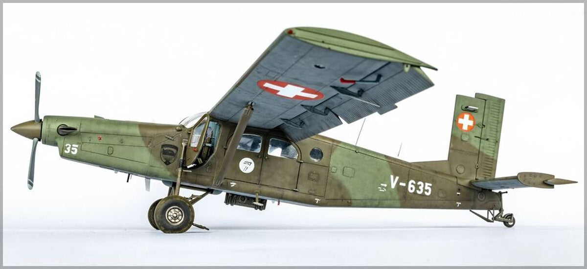 Heller Pilatus PC-6 B2/H2 Turbo Porter - 1:48