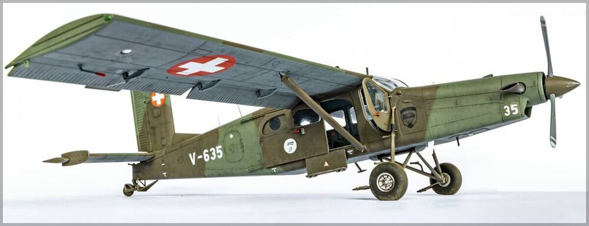 Heller Pilatus PC-6 B2/H2 Turbo Porter - 1:48