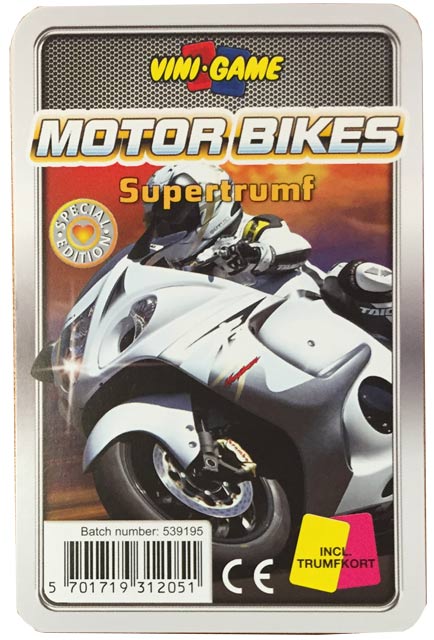 Bilkort - Motorcykler