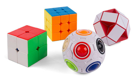 4-i-1 Magic Puzzles – Cube, Ball og Snake