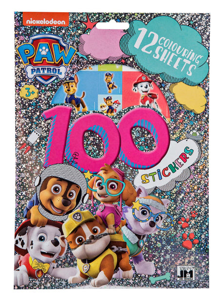 Paw Patrol stickers / malebog