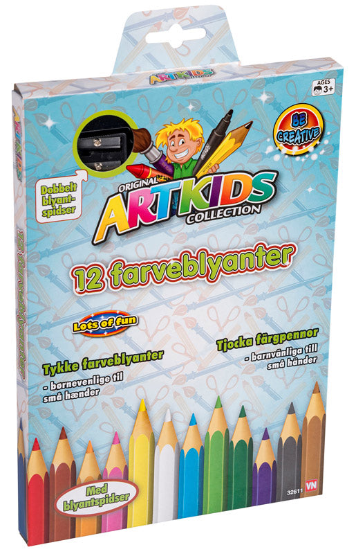 Art kids tykke farveblyanter