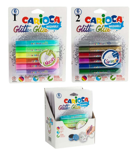 Carioca glimmerlim - 6 stk.