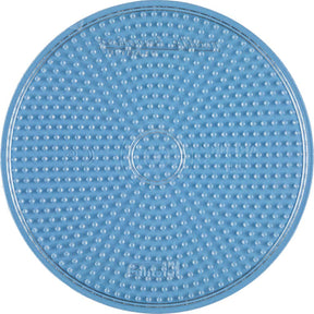 Hama midi perleplade transparant - stor rund
