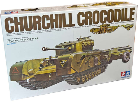 Tamiya Churchill Crocodile kampvogn - 1:35