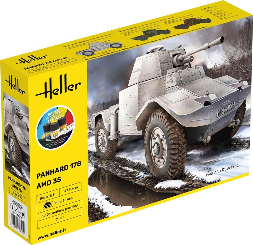 Heller Panhard 178 AMD 35 start kit - 1:35