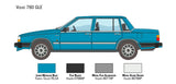 Italeri 1:24 Volvo 760 GLE - Modelbil