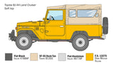 Italeri 1:24 Toyota BJ44 Land Cruiser - Modelbil