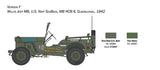 Italeri 1:24 Willys Jeep MB 80 års jubilæum 1941-2021 - Modelbil