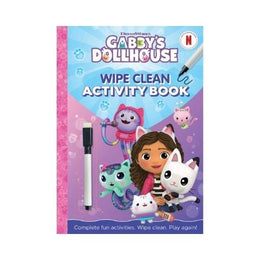 Gabby's Dollhouse Wipe Clean Book