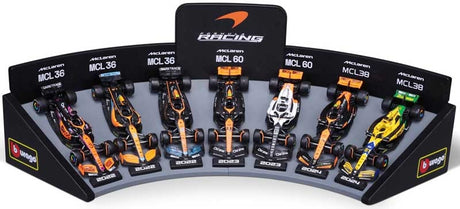 Burago F1 McLaren deluxe gavesæt 1:43 med display