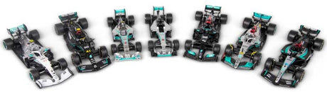 Burago F1 Mercedes AMG deluxe gavesæt 1:43 med display