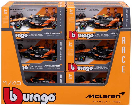 Burago F1 McLaren MCL38 2024 – Norris 1:43