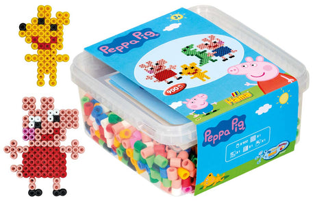 Hama maxi perler i bøtte - Gurli Gris