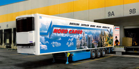 Italeri Nord Cargo køletrailer - 1:24