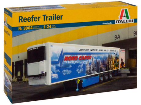 Italeri Nord Cargo køletrailer - 1:24