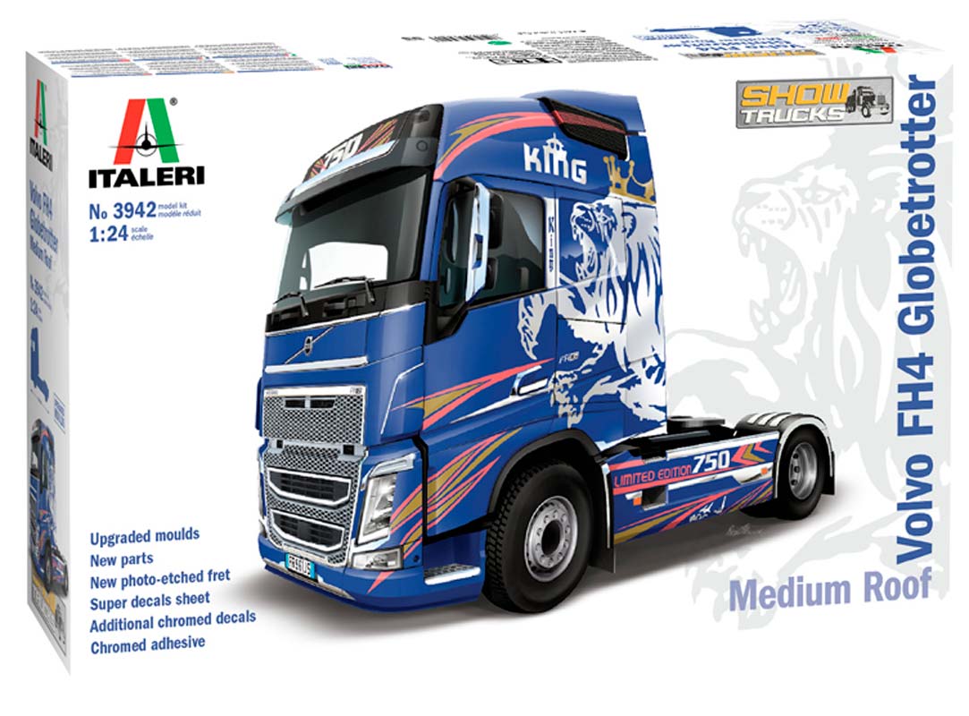 Italeri Volvo FH4 Globetrotter - 1:24