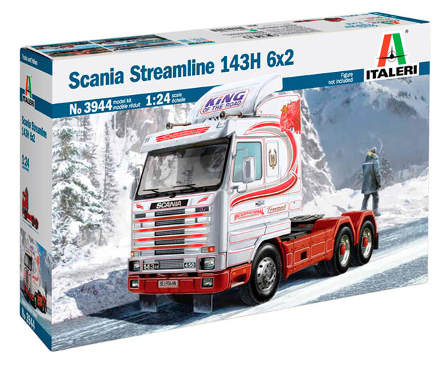 Italeri 1:24 Scania Streamline 143H 6x2 - Modellastbil