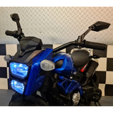 Grom Superbike El Motorcykel 12V – Metallic Blå
