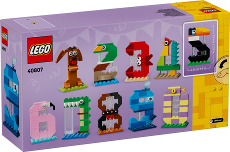 LEGO 40807 Birthday Numbers Byggesæt
