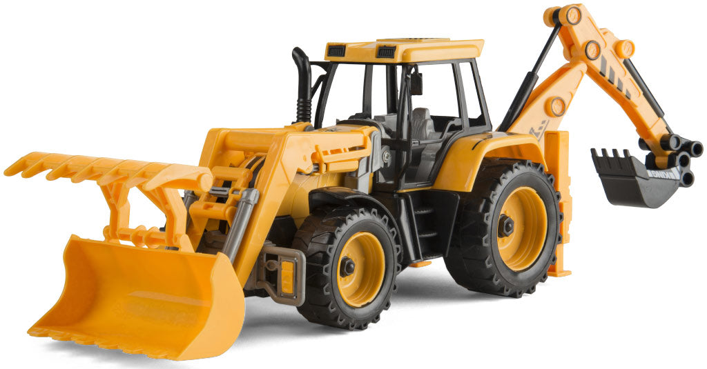 Traktor med grab