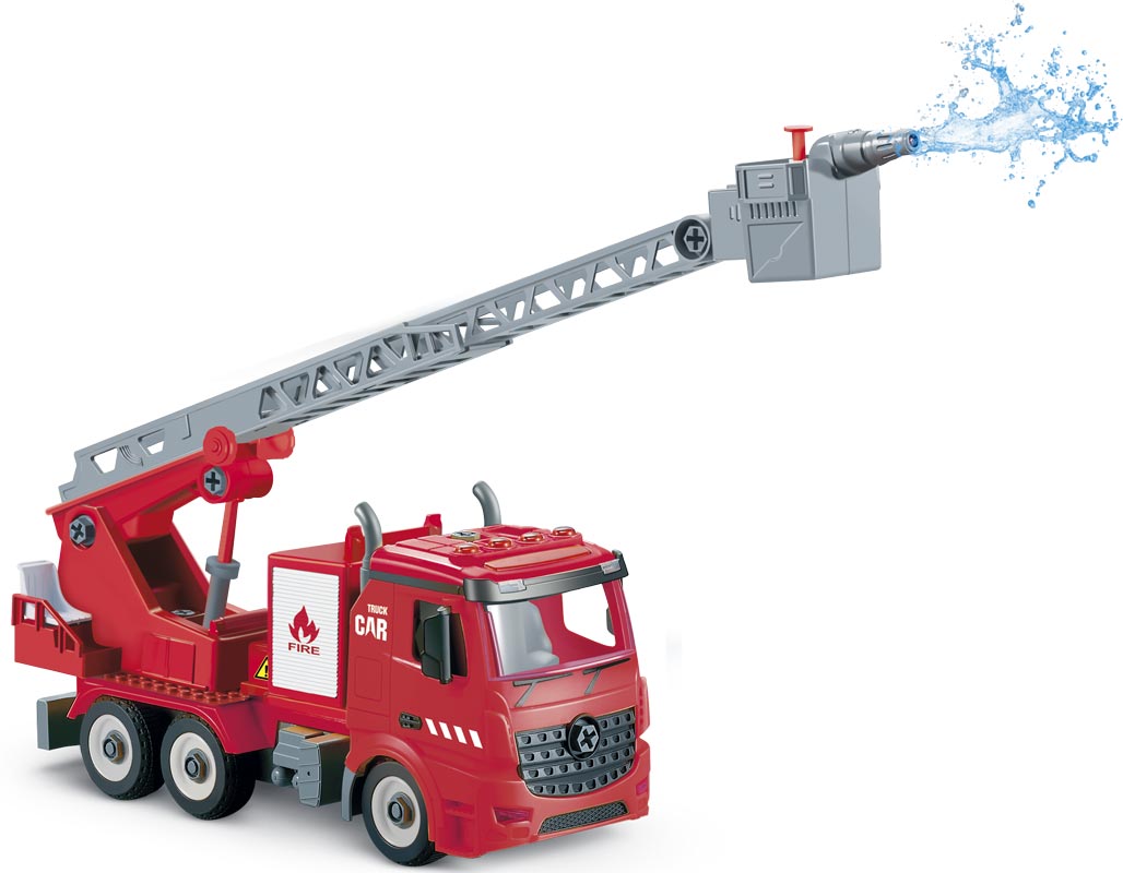 Speedcar 2-i-1 construction brandbil
