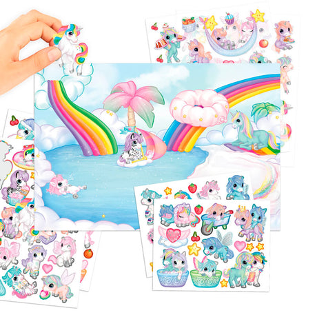 Ylvi Unicorn World - 121 stickers