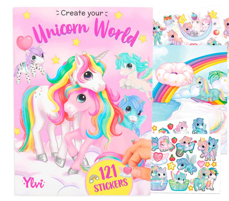 Ylvi Unicorn World - 121 stickers