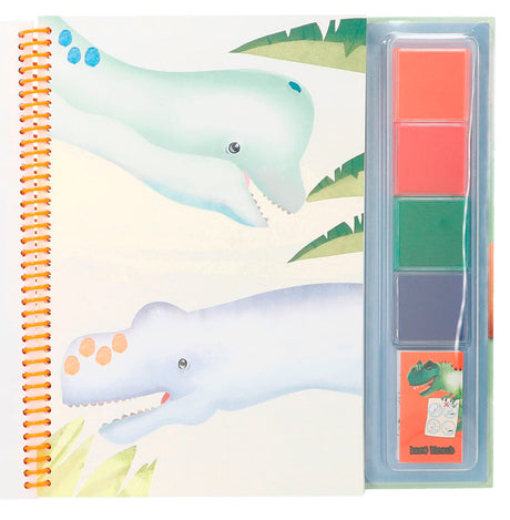 Dino World fingermalebog