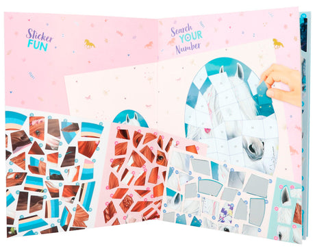 Miss Melody Nummer stickers bog