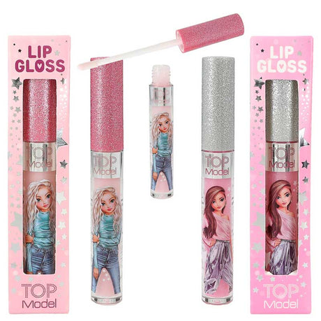 TopModel Glitter Queen lipgloss med smag