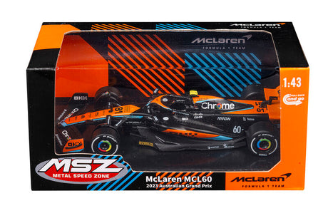 FORMEL 1 McLaren MCL60 1:43 – Oscar Piastri (MSZ)