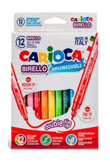 Carioca dobbelt tusser 12 stk.
