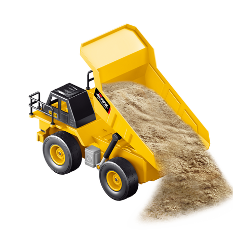R/C dumptruck 1:24 – fjernstyret entreprenørkøretøj