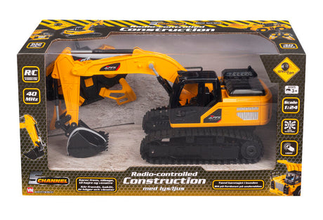 R/C gravko 1:24 – fjernstyret entreprenørmaskine