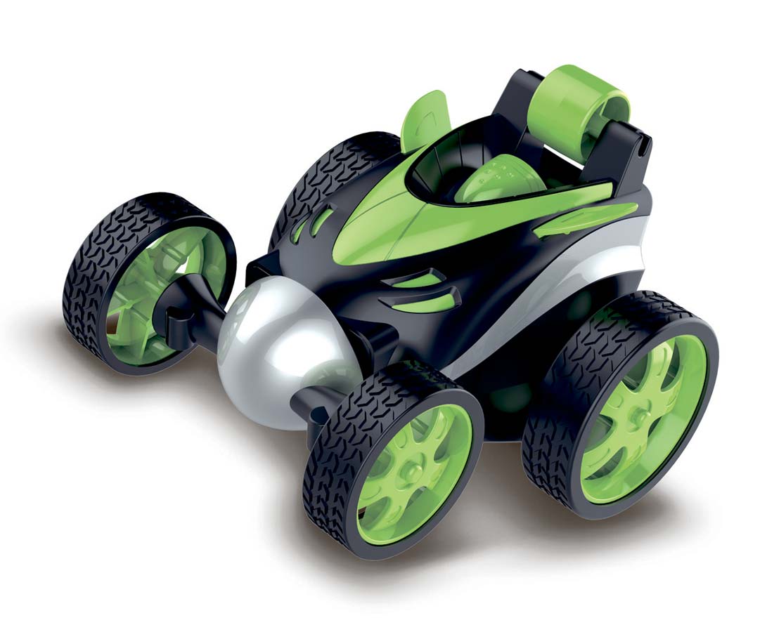 Fjernstyret Grøn Speed Stunt car 1:24
