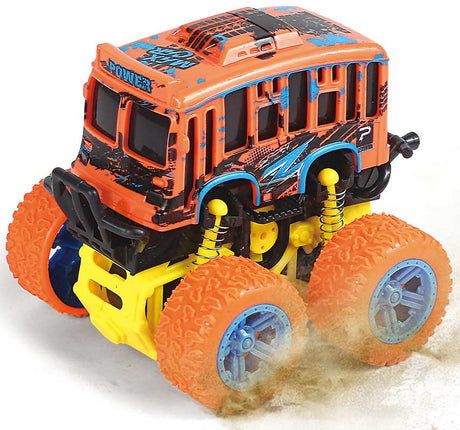 Monster truck 360 stunt camper