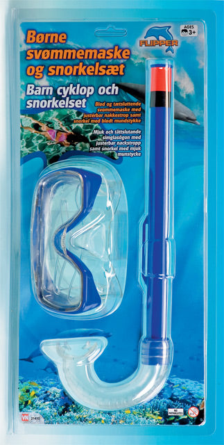 Snorkelsæt med maske til Børn.