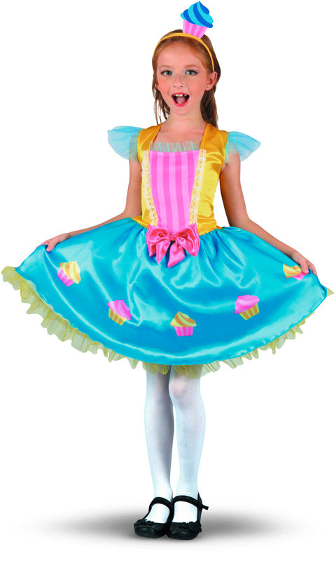Cupcake dragt str. 120 cm.