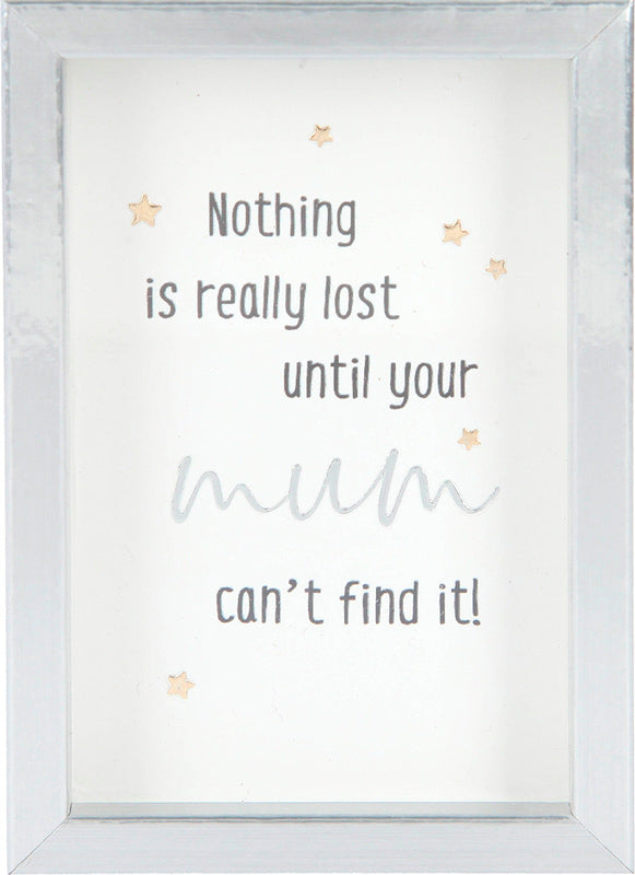 Citat - Nothing is really lost until