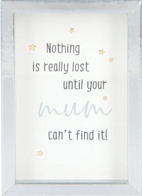 Citat - Nothing is really lost until