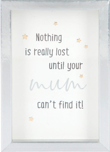 Citat - Nothing is really lost until